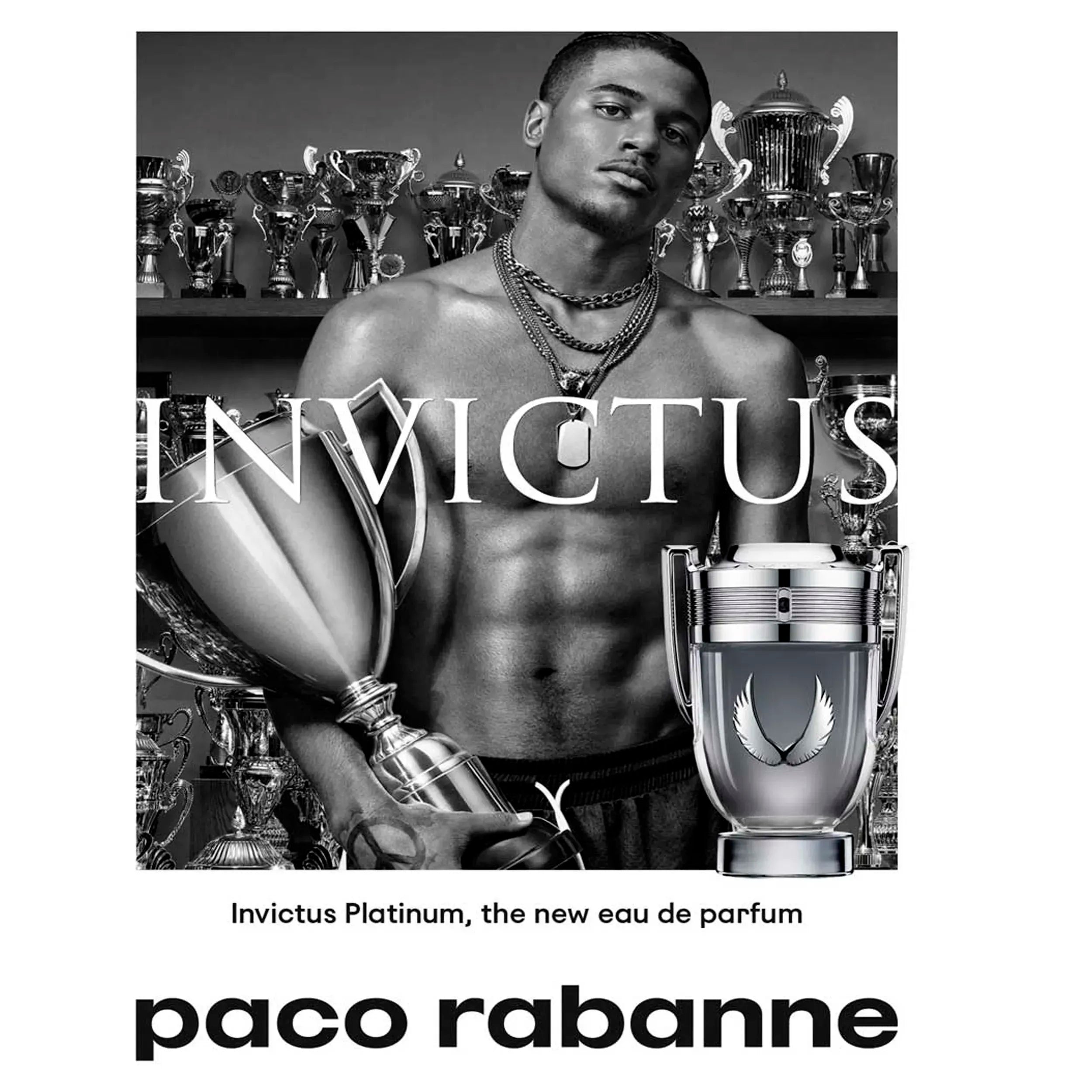Inspirado en el perfume Paco Rabanne Invictus. Fresco, poderoso y duradero.